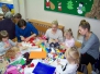 Warsztaty plastyczne w zerówce - grudzień 2014